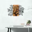 Väggdekor Trä Wallity Svart Valnöt Metall Trä 85x58 cm - Dekorationer, prydnadsföremål - 8682870971929 - 4