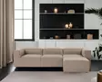 Hörnsoffa Atelier del Sofa Fora Brun Linne 297x190x66 cm - Soffor - 8683742689539 - 5
