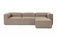 Hörnsoffa Atelier del Sofa Fora Brun Linne 297x190x66 cm - Soffor - 8683742689539 - 6