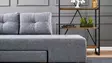 Hörnbäddsoffa Atelier del Sofa Manama Grå Polyester 280x206x85 cm - Soffor - 8681875114249 - 4