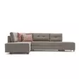 Hörnbäddsoffa Atelier del Sofa Manama Cream Polyester 280x206x85 cm - Soffor - 8682870692909 - 1