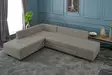 Hörnbäddsoffa Atelier del Sofa Manama Cream Polyester 280x206x85 cm - Soffor - 8682870692909 - 3