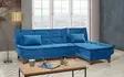 Hörnbäddsoffa Atelier del Sofa Kelebek Mörkblå Tyg 225x160x86 cm - Soffor - 8681875597639 - 2
