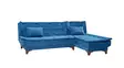 Hörnbäddsoffa Atelier del Sofa Kelebek Mörkblå Tyg 225x160x86 cm - Soffor - 8681875597639 - 5