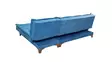 Hörnbäddsoffa Atelier del Sofa Kelebek Mörkblå Tyg 225x160x86 cm - Soffor - 8681875597639 - 7