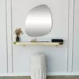 Spegel Hanah Home Soho Guld Spånskiva 58x75 cm - Speglar - 8683743270279 - 3
