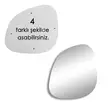 Spegel Hanah Home Soho Guld Spånskiva 58x75 cm - Speglar - 8683743270279 - 1