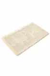 Badrumsmatta Mijölnir Krämvit 100% Polypropylen Halkfri 60x100 cm - Badrumsmattor och våtrumsmattor - 8684283557509 - 1