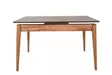 Matbord Hanah Home Sigma Valnöt MDF 130x80x80 cm - Matbord - 8683742133049 - 1