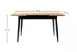 Matbord Hanah Home Ay Furu Spånskiva 120x75x70 cm - Matbord - 8684283011599 - 6