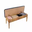 Matbord Hanah Home Vina 1048 Mörkblå Furu Spånskiva 130x77x80 cm - Matbord - 8681875790979 - 8