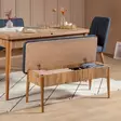 Matbord Hanah Home Vina 1048 Mörkblå Furu Spånskiva 130x77x80 cm - Matbord - 8681875790979 - 3