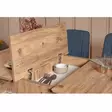 Matbord Hanah Home Vina 1048 Mörkblå Furu Spånskiva 130x77x80 cm - Matbord - 8681875790979 - 4
