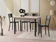 Matbord Hanah Home Polo Ljus Mocca Spånskiva 110x75x70 cm - Matbord - 8684283011759 - 2