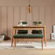 Matbord Hanah Home Vina 1070 Grön Furu Spånskiva 130x77x80 cm - Matbord - 8681875791099 - 2