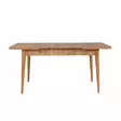 Matbord Hanah Home Vina 1070 Grön Furu Spånskiva 130x77x80 cm - Matbord - 8681875791099 - 5