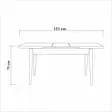 Matbord Hanah Home Oliver Open Vit Spånskiva 120x77x75 cm - Matbord - 8683743538409 - 7