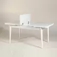 Matbord Hanah Home Vina Vit Spånskiva 130x77x80 cm - Matbord - 8681875791419 - 4