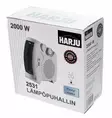 Värmefläkt 2000W Harju - Stående och liggande modell - Värmefläktar och elradiatorer - 6438140025319 - 3