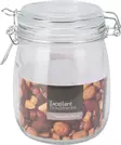 Glasburk med lock 750ml med silikontätning och klämmor - Hushållsprodukter - 8719987106279 - 1
