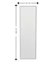 Spegel Hanah Home Tessa Vit MDF 50x160x2,2 cm - Speglar - 8683743823239 - 6