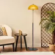 Golvlampa Opviq 241835 Gul Metall 147 cm - Golv- och bordslampor - 8684283743179 - 2