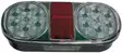 LED-bakljus 12V 160*80*35 mm Vänster - Släpvagnsljus och elartiklar - 6430074696269 - 2