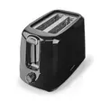 Brödrost | 2 fack | 700 W | 6 brynningsnivåer | Löstagbar smulbricka | Avbrytfunktion | Svart - Smörgåsgrillar och brödrostar - 8711902089889 - 42