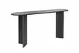 Sideboard Hanah Home Sira Lumiere Svart Spånskiva 150x75x35 cm - Sidobord och extrabord - 8684283756889 - 1