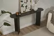 Sideboard Hanah Home Sira Lumiere Svart Spånskiva 150x75x35 cm - Sidobord och extrabord - 8684283756889 - 4