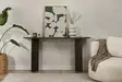 Sideboard Hanah Home Sira Lumiere Svart Spånskiva 150x75x35 cm - Sidobord och extrabord - 8684283756889 - 2