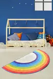 Matta Conceptum Hypnose Rainbow Flerfärgad Polyester 85x160 cm - Små mattor och gångmattor - 8681875668629 - 2