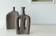 Vas Set Aberto Design CY0155 Mink Keramik 15x4x19 cm 15x5x27 cm - Hängande blomkrukor och vaser - 8684282979449 - 1