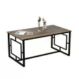 Matbord Hanah Home Alin Valnöt Spånskiva 160x76x90 cm - Matbord - 8681875508659 - 1