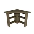 Skrivbord Hanah Home Corner Valnöt Spånskiva 80x73,8x80 cm - Skrivbord - 8681875705249 - 5