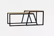 Soffbord Hanah Home Boyce Ek Spånskiva 75x37x50 cm - Soffbord - 8683743420759 - 5
