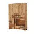 Garderob Hanah Home Leva Hedera Colorblock Furu Spånskiva 120x189x48 cm - Garderober - 8683743421879 - 1