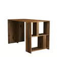 Skrivbord Hanah Home Lima Valnöt Spånskiva 120x75,4x60 cm - Skrivbord - 8683342169929 - 1
