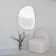 Spegel Hanah Home Amorphous Transparent MDF 90x70x3,2 cm - Speglar - 8682870860339 - 2