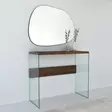 Spegel Hanah Home Amorphous Transparent MDF 90x70x3,2 cm - Speglar - 8682870860339 - 3