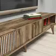 Vardagsrumsmöbelset Hanah Home Milan Valnöt Spånskiva 180x40x35 cm - Möbler - 8681875827989 - 4