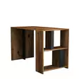 Skrivbord Hanah Home Lima Valnöt Antracit Spånskiva 120x75,4x60 cm - Skrivbord - 8683342169899 - 1