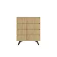 Byrå Hanah Home Suvera Ek Spånskiva 70x86x40 cm - Byråer och skåp - 8683743190249 - 1