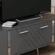 TV-bänk Hanah Home Detas Antracit Spånskiva 150x48,2x35 cm - TV-bänkar - 8683743397839 - 4