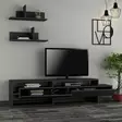 TV-bänk Hanah Home Gara Antracit Spånskiva 180x42x32 cm - TV-bänkar - 8681181862759 - 3