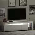 TV-bänk Hanah Home Beliz Vit Spånskiva 192x53x37 cm - TV-bänkar - 8683342170499 - 7