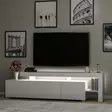 TV-bänk Hanah Home Beliz Vit Spånskiva 192x53x37 cm - TV-bänkar - 8683342170499 - 2