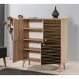 Förvaringsskåp Hanah Home Multilux 220 Sonoma Ek Spånskiva 95x111x36 cm - Skåp och byråer - 8681875380729 - 4