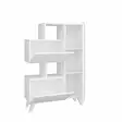 Förvaringsskåp Hanah Home Bambalina Vit Spånskiva 80x122x31,5 cm - Skåp och byråer - 8683743303199 - 4