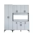 Förvaringsskåp Hanah Home JE133 Vit Spånskiva 180x198,6x40 cm - Skåp och byråer - 8684282481089 - 10